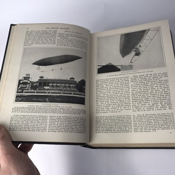 Antique 1902 Book “A Year Of The Century” Volume 1 The Century Co, New York - Picture 8 of 10